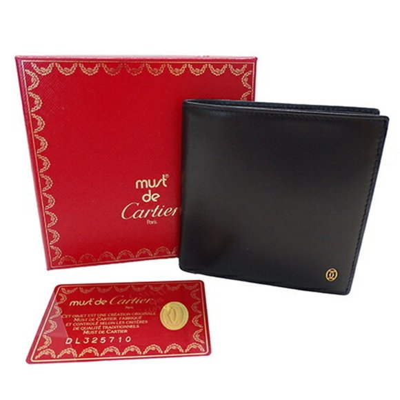 Cartier Pasha Wallet for Men, Black Calf Leather, Coin Pocket - Picture 5 of 13